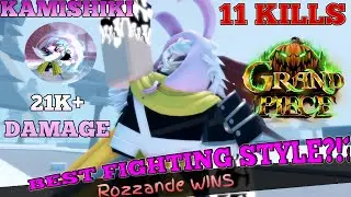 [GPO] KAMISHIKI IS STILL META IN BATTLEROYALE 21K+ DAMAGE