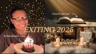 GOOBYE 2025 : achievement cake + prayer & church service!