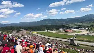 View from Austrian Red Bull Ring Grand Prix T3 section H