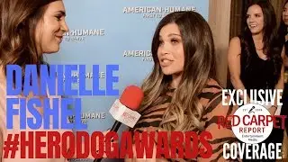 Danielle Fishel interviewed at American Humane Hero Dog Awards: Watch on 10/21 on #HallmarkChannel