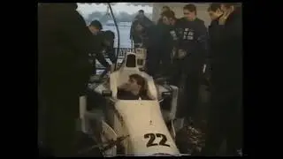 1996 December 18 - Stewart SF01 shakedown with Rubens Barrichello @ Boreham