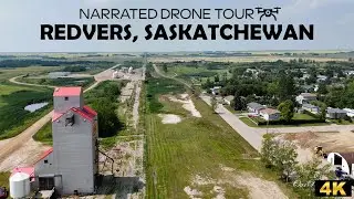 🛩️ Redvers, Saskatchewan 🌾 Dron 4K