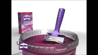 Рекламный ролик с Мальцевой, Метилан обойный клей, 3D часть в рекламе Metylan