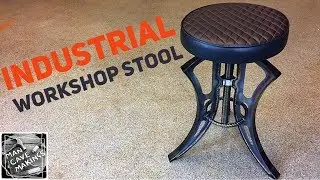 How to make an adjustable height workshop stool