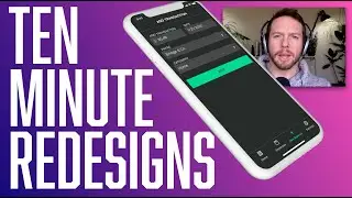 UI Tutorial: Redesigning the SpendWeek app (in 10 Min)