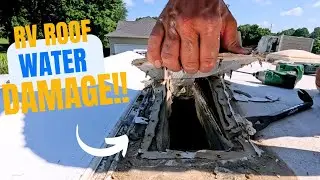 Hidden Damage | Stripping Back a Water Damaged RV Roof