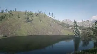 Hidden lake and river - Red Dead