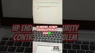 HP Endpoint Security Controller Problem Solve✅ #hp #laptop #repair #solve #youtubeshorts #trending