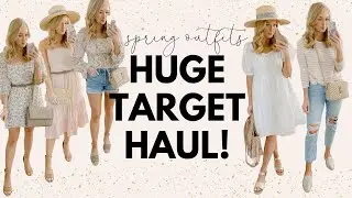 20 SPRING OUTFITS FROM TARGET🌷HUGE TARGET SPRING TRY ON HAUL 2020 | Amanda John