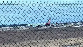 Planespotting at TF green Ft 767