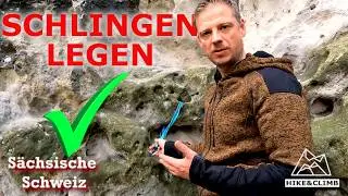 Schlingen statt Bohrhaken - Vorstieg Absichern im Elbsandsteingebirge