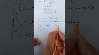 #definite integration #integeration of greatest integer function| integration of step functions