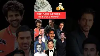 Top 10 highest paid actors in Bollywood #bollywood #salmankhan #aamirkhan #akshaykumar #srk #shorts