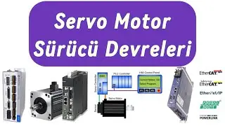 Servo Motor S&uuml;r&uuml;c&uuml; Devreleri | Yapısı, &Ccedil;eşitleri ve Kontrol Y&ouml;ntemleri