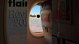 Худшая бюджетная авиакомпания Канады? 🇨🇦🛩#flair #airlines #review #budgetravel #canada