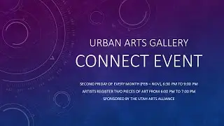 Live Painting Connect Event at the Urban Art Gallery, Salt Lake City, Utah