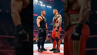 John Cena And His Twin Brother in Ring 😱 #shorts