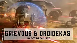 Star Wars: Legion: Grievous & Droidekas List