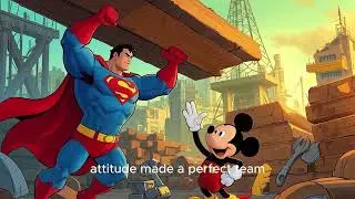 Mickey Mouse and Superman Save the Day! 🐭🦸&zwj;♂️✨