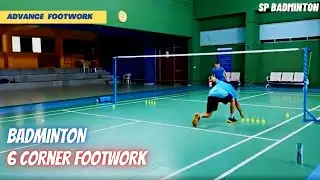 Badminton 6 Corner Footwork | SP Badminton