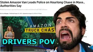 AMAZON DELIVERY DRIVER LEADS POLICE ON WILD CHASE (DRIVERS POV)