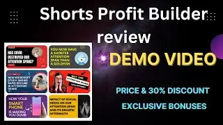 Shorts Profit Builder Review with Demo: Check my 30% OFF coupon in the description below....👇👇👇