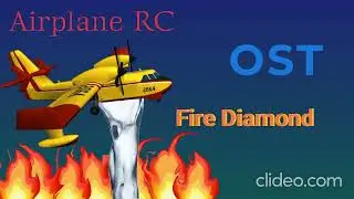 Airplane RC Ost (Fire Diamond) Airplane Firefighter