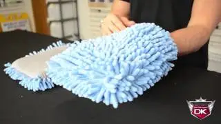 Microfiber Chenille Wash Mitts - Detail King