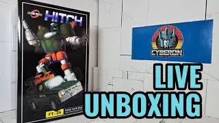 LIVE UNBOXING: TRANSFORMERS Masterpiece FT-26 HITCH Fan Toys - Il Robot che NON Aspettavo!