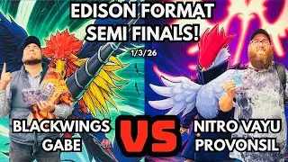Полуфиналы в формате Эдисона: Blackwings против Nitro Vayu!