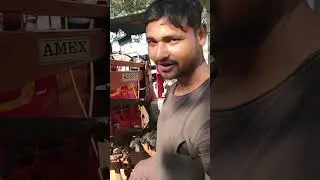 Mahendra 265 loader tyre change 😵