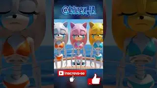 SONICA MAGRA FEMININA|SOBE DE N&Iacute;VEL|SONIC VS SHADOW VS KNUCKLES #shorts #sonic #sonicthehedgehog