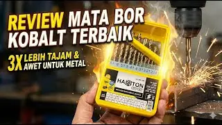 Mata Bor Besi Terbaik dari Hasston Mata Bor Cobalt Set 25pcs Art. 0501-004