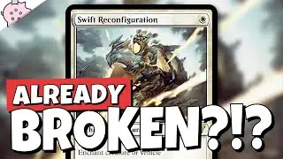 Already Broken?!? | Swift Reconfiguration | Kamigawa Neon Dynasty Precon Spoiler | MTG