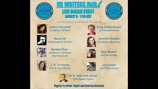 KC Writers Fair: Live Online Event (August 8th, 2020)