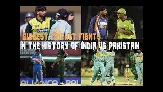 Most heated moments Cricket Fights India vs Pakistan on the cricket field