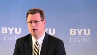 BYU-Idaho's President Clark Gilbert press conference