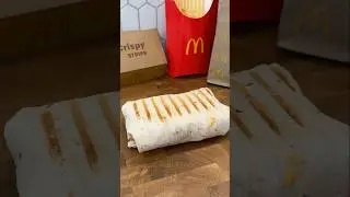 McCrispy Strips Burrito 🌯 #shorts