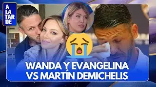 😰 MARTÍN DEMICHELIS EN CRISIS: EVANGELINA ANDERSON ASESORADA POR WANDA NARA