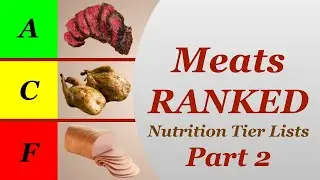 Meats Ranked Part 2 - Nutrition Tier Lists