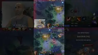 дота с сыном😅 стебанул сына😅😂#shorts #дотка #twitch #твичстрим #firefighternikola