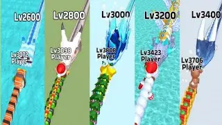 Snake Clash: All Boss Fights 🐍 | Lv2600 to Lv3600 Evolution Challenge! #150