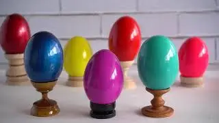 Деревянные подставки для яиц. Подставки для пасхальных яиц.