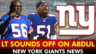 🚨Lawrence Taylor SOUNDS OFF On Abdul Carter Being A Problem