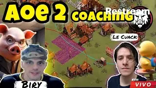 AoE2 Live Coaching! ft. Biry | Nuevas civis nuevo elo? | Elo 16++