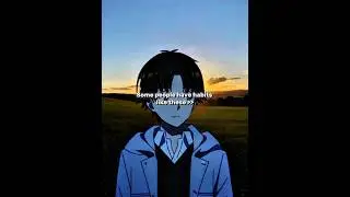 SOME PEOPLE HAVE HABITS LIKE THESE..??&spades;️ #anime #motivation #quotes #shorts
