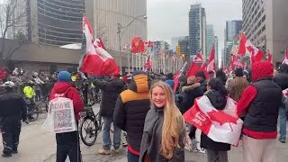 Canada First protest in Toronto, Canada 🇨🇦 + Niagara Falls 
