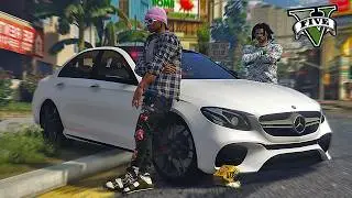 LA BAC EN MERCEDES E63s AMG VS DES BRAQUEURS | GTA V RP MOD