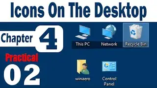 Icons On The Desktop || Icons In Computer Explained #computericons #Computerpc #icon