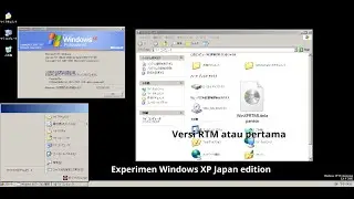 Experimen Windows XP Professional RTM Lite (Japanese)